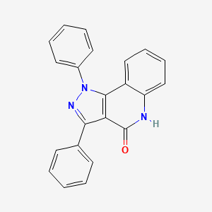 1,3-Diphenyl-1,2-dihydro-4H-pyrazolo[4,3-c]quinolin-4-one