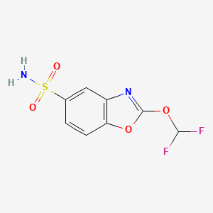 2-(Difluoromethoxy)benzo[d]oxazole-5-sulfonamide