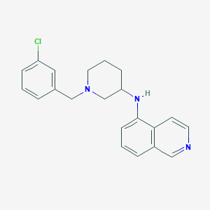 N-(1-(3-chlorobenzyl)piperidin-3-yl)isoquinolin-5-amine