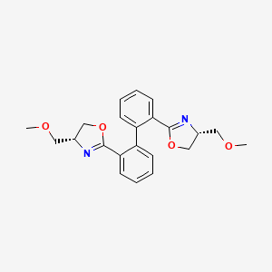 2,2'-Bis((R)-4-(methoxymethyl)-4,5-dihydrooxazol-2-yl)-1,1'-biphenyl