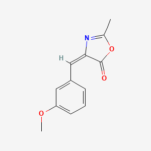 4-(3-Methoxybenzylidene)-2-methyloxazol-5(4H)-one