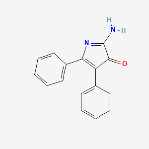 2-Amino-4,5-diphenyl-3H-pyrrol-3-one