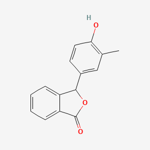 3-(4-Hydroxy-3-methylphenyl)-2-benzofuran-1(3H)-one