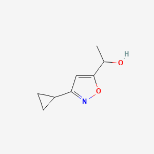 1-(3-Cyclopropylisoxazol-5-yl)ethanol