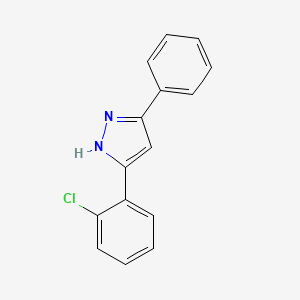 3-(2-Chlorophenyl)-5-phenyl-1H-pyrazole