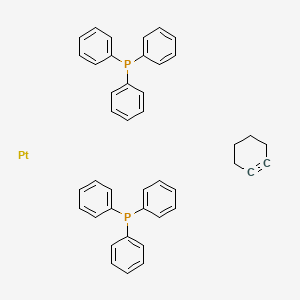 Cyclohexynebis(triphenylphosphine)platinum(0)