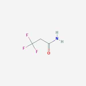 molecular formula C3H4F3NO B1288742 3,3,3-三氟丙酰胺 CAS No. 460-75-3