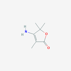 4-Amino-3,5,5-trimethylfuran-2(5H)-one