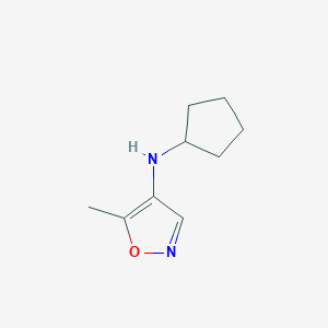 N-Cyclopentyl-5-methylisoxazol-4-amine