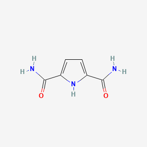 molecular formula C6H7N3O2 B1288747 1H-吡咯-2,5-二甲酰胺 CAS No. 719278-42-9