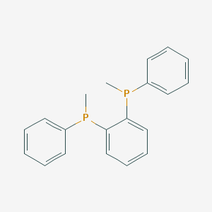 molecular formula C20H20P2 B12887479 (1S,2S)-(-)-Bis(methylphenylphosphino)benzene CAS No. 72150-63-1