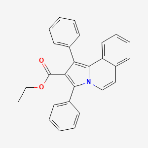 Ethyl 1,3-diphenylpyrrolo[2,1-a]isoquinoline-2-carboxylate