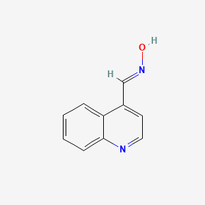 (E)-Quinoline-4-carbaldehyde oxime