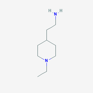 molecular formula C9H20N2 B1288757 2-(1-Ethylpiperidin-4-yl)ethanamine CAS No. 720001-91-2