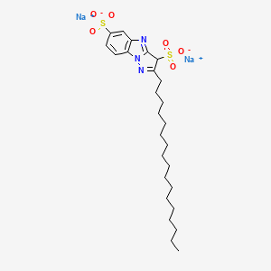 Sodium 2-heptadecyl-3H-benzo[4,5]imidazo[1,2-b]pyrazole-3,6-disulfonate