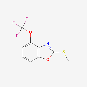 2-(Methylthio)-4-(trifluoromethoxy)benzo[d]oxazole