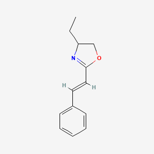 4-Ethyl-2-styryl-4,5-dihydrooxazole