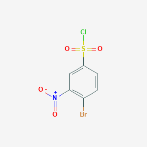 molecular formula C6H3BrClNO4S B1288768 4-溴-3-硝基苯磺酰氯 CAS No. 4750-22-5