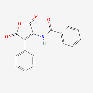 N-(2,5-Dioxo-4-phenyl-2,5-dihydrofuran-3-yl)benzamide