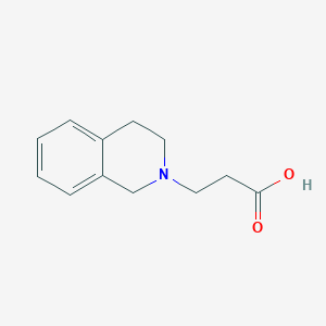 B1288771 3-(3,4-Dihydroisoquinolin-2(1H)-YL)propanoic acid CAS No. 51375-99-6