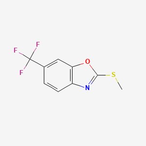 2-(Methylthio)-6-(trifluoromethyl)benzo[d]oxazole