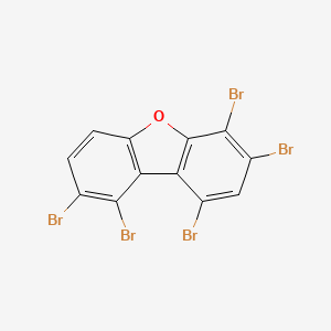 1,3,4,8,9-Pentabromo-dibenzofuran