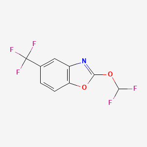 2-(Difluoromethoxy)-5-(trifluoromethyl)benzo[d]oxazole