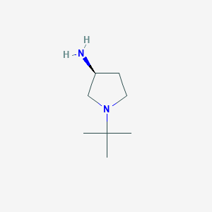 (S)-1-(tert-Butyl)pyrrolidin-3-amine