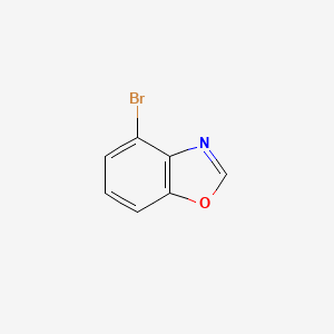 molecular formula C7H4BrNO B1288781 4-Bromobenzo[D]oxazole CAS No. 217326-65-3