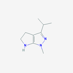 3-Isopropyl-1-methyl-1,4,5,6-tetrahydropyrrolo[2,3-c]pyrazole