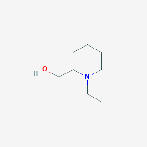 molecular formula C8H17NO B1288784 (1-Ethylpiperidin-2-yl)methanol CAS No. 30727-20-9