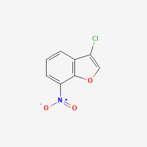 3-Chloro-7-nitro-1-benzofuran