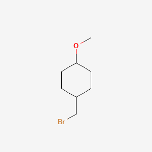 molecular formula C8H15BrO B1288789 1-(Bromomethyl)-4-methoxycyclohexane CAS No. 141604-51-5