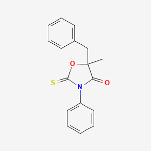 5-Benzyl-5-methyl-3-phenyl-2-thioxooxazolidin-4-one