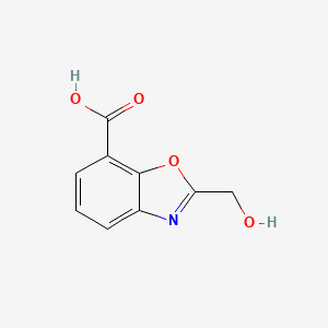 2-(Hydroxymethyl)benzo[d]oxazole-7-carboxylic acid