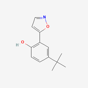 5-(5-Tert-butyl-2-hydroxyphenyl)isoxazole