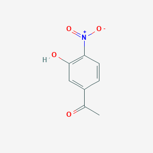 molecular formula C8H7NO4 B1288804 1-(3-Hydroxy-4-nitrophenyl)ethanone CAS No. 89942-63-2