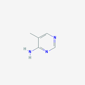 molecular formula C5H7N3 B1288805 4-Amino-5-methylpyrimidine CAS No. 22433-68-7