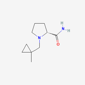 (R)-1-((1-Methylcyclopropyl)methyl)pyrrolidine-2-carboxamide