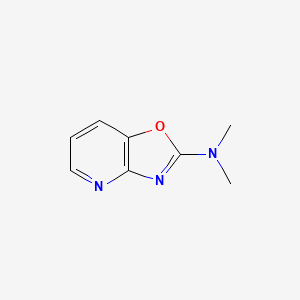 N,N-dimethyloxazolo[4,5-b]pyridin-2-amine