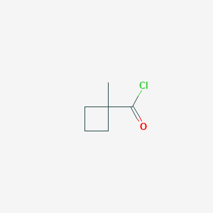 molecular formula C6H9ClO B1288818 1-Methylcyclobutane-1-carbonyl chloride CAS No. 21890-82-4