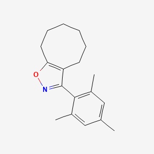 3-(2,4,6-Trimethylphenyl)-4,5,6,7,8,9-hexahydrocycloocta[d][1,2]oxazole