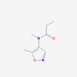 N-Methyl-N-(5-methylisoxazol-4-yl)propionamide