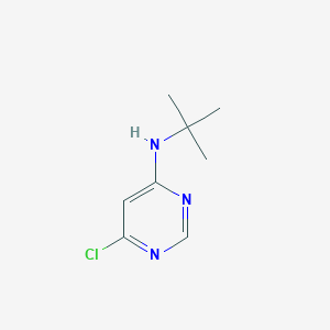 molecular formula C8H12ClN3 B1288821 N-(tert-Butyl)-6-chloropyrimidin-4-amine CAS No. 945896-38-8