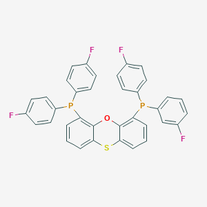 (6-(Bis(4-fluorophenyl)phosphino)phenoxathiin-4-yl)(3-fluorophenyl)(4-fluorophenyl)phosphine