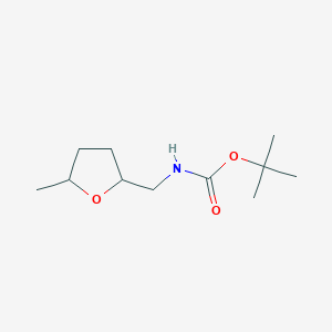 tert-Butyl ((5-methyltetrahydrofuran-2-yl)methyl)carbamate