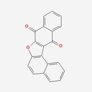 12-oxapentacyclo[11.8.0.02,11.03,8.015,20]henicosa-1(13),2(11),3,5,7,9,15,17,19-nonaene-14,21-dione