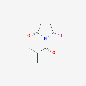 5-Fluoro-1-isobutyrylpyrrolidin-2-one