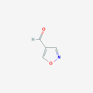 molecular formula C4H3NO2 B1288839 Isoxazole-4-carbaldehyde CAS No. 65373-53-7