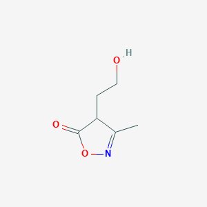 4-(2-Hydroxyethyl)-3-methyl-1,2-oxazol-5(4h)-one